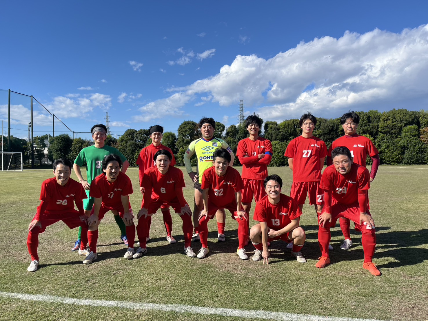 東京都リーグ4部第7節(第15R) vs Historia Tokyo 試合結果